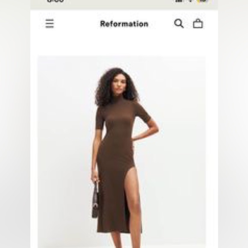 NWT Reformation Jessamy Dress Sz Small